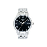 Buy Shop Tissot Classic Dream Black Dial Silver Steel Strap Watch For Men - T129.410.11.053.00 USA Online