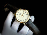 Buy Shop Tissot Classic Dream Ivory Dial Brown Leather Strap Watch for Men - T129.410.26.263.00 USA Online