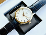 Buy Shop Tissot Classic Dream Ivory Dial Brown Leather Strap Watch for Men - T129.410.26.263.00 USA Online