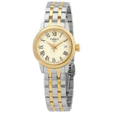 Buy Shop Tissot Classic Dream Lady Gold Dial Two Tone Steel Strap Watch For Women - T129.210.22.263.00 USA Online