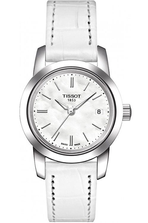 Buy Shop Tissot Classic Dream Lady Mother of Pearl Dial Watch For Women - T033.210.16.111.00 USA Online