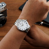 Buy Shop Tissot Classic Dream Silver Dial Silver Steel Strap Watch for Men - T129.410.11.031.00 USA Online