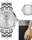 Buy Shop Tissot Classic Dream Silver Dial Silver Steel Strap Watch for Men - T129.410.11.031.00 USA Online