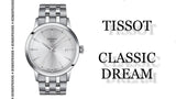 Buy Shop Tissot Classic Dream Silver Dial Silver Steel Strap Watch for Men - T129.410.11.031.00 USA Online