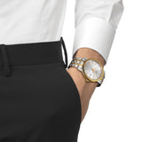 Buy Shop Tissot Classic Dream Silver Dial Two Tone Steel Strap Watch for Men - T129.410.22.031.00 USA Online