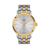 Buy Shop Tissot Classic Dream Silver Dial Two Tone Steel Strap Watch for Men - T129.410.22.031.00 USA Online