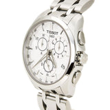 Buy Shop Tissot Couturier Chronograph White Dial Silver Steel Strap Watch For Men - T035.617.11.031.00 USA Online