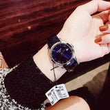Buy Shop Tissot Couturier Lady Blue Dial Blue Leather Strap Watch for Women - T035.210.16.041.00 USA Online