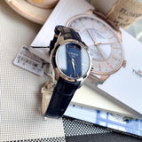 Buy Shop Tissot Couturier Lady Blue Dial Blue Leather Strap Watch for Women - T035.210.16.041.00 USA Online