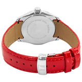 Buy Shop Tissot Couturier Lady Silver Dial Red Leather Strap Watch for Women - T035.210.16.031.01 USA Online