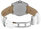 Buy Shop Tissot Couturier Lady Silver Dial White Leather Strap Watch For Women - T035.210.16.011.00 USA Online