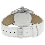 Buy Shop Tissot Couturier Lady Silver Dial White Leather Strap Watch For Women - T035.210.16.011.00 USA Online