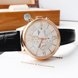 Buy Shop Tissot Des Tourelles Chronograph Silver Dial Brown Leather Strap Watch For Men - T099.427.36.038.00 USA Online