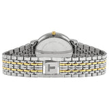 Buy Shop Tissot Desire White Dial Two Tone Mesh Bracelet Two Tone Steel Watch For Men - T52.2.481.31 USA Online