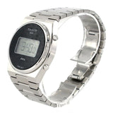 Buy Shop Tissot Digital Quartz Black Dial Silver Steel Strap Watch for Men - T137.463.11.050.00 USA Online