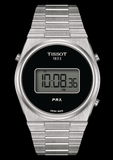 Buy Shop Tissot Digital Quartz Black Dial Silver Steel Strap Watch for Men - T137.463.11.050.00 USA Online