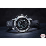 Buy Shop Tissot Dressport Chronograph Black Dial Black Leather Strap Watch for Women - T050.217.17.057.00 USA Online