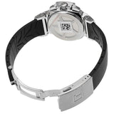 Buy Shop Tissot Dressport Chronograph Black Dial Black Leather Strap Watch for Women - T050.217.17.057.00 USA Online