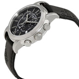 Buy Shop Tissot Dressport Chronograph Black Dial Black Leather Strap Watch for Women - T050.217.17.057.00 USA Online