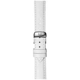 Buy Shop Tissot Dressport Chronograph Mother of Pearl Dial White Leather Strap Watch for Women - T050.217.17.117.00 USA Online