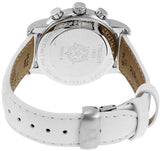Buy Shop Tissot Dressport Chronograph Mother of Pearl Dial White Leather Strap Watch for Women - T050.217.17.117.00 USA Online