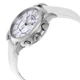 Buy Shop Tissot Dressport Chronograph Mother of Pearl Dial White Leather Strap Watch for Women - T050.217.17.117.00 USA Online