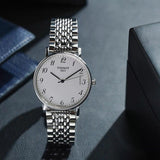 Buy Shop Tissot Everytime Desire Medium Silver Dial Silver Mesh Bracelet Watch For Men - T109.410.11.032.00 USA Online