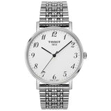Buy Shop Tissot Everytime Desire Medium Silver Dial Silver Mesh Bracelet Watch For Men - T109.410.11.032.00 USA Online