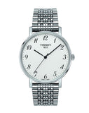 Buy Shop Tissot Everytime Desire Medium Silver Dial Silver Mesh Bracelet Watch For Men - T109.410.11.032.00 USA Online