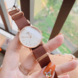 Buy Shop Tissot Everytime Desire White Dial Maroon NATO Strap Watch for Women - T109.210.37.031.00 USA Online