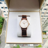 Buy Shop Tissot Everytime Desire White Dial Maroon NATO Strap Watch for Women - T109.210.37.031.00 USA Online