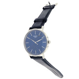 Buy Shop Tissot Everytime Gent Blue Dial Black Leather Strap Watch for Men - T143.410.16.041.00 USA Online