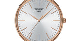 Buy Shop Tissot Everytime Gent Silver Dial Brown Leather Strap Watch for Men - T143.410.36.011.00 USA Online