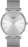 Buy Shop Tissot Everytime Gent Silver Dial Silver Mesh Bracelet Watch for Men - T143.410.11.011.00 USA Online