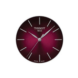 Buy Shop Tissot Everytime Lady Burgundy Dial Burgundy Leather Strap Watch for Women - T143.210.17.331.00 USA Online