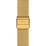 Buy Shop Tissot Everytime Lady Gold Dial Gold Mesh Bracelet Watch for Women - T143.210.33.021.00 USA Online