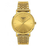 Buy Shop Tissot Everytime Lady Gold Dial Gold Mesh Bracelet Watch for Women - T143.210.33.021.00 USA Online