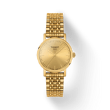 Buy Shop Tissot Everytime Lady Gold Dial Gold Mesh Bracelet Watch for Women - T143.210.33.021.00 USA Online