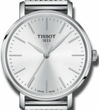 Buy Shop Tissot Everytime Lady Silver Dial Silver Mesh Bracelet Watch for Women - T143.210.11.011.00 USA Online