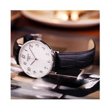 Buy Shop Tissot Everytime Large White Dial Black Leather Strap Watch For Men - T109.610.16.032.00 USA Online