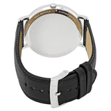 Buy Shop Tissot Everytime Large White Dial Black Leather Strap Watch For Men - T109.610.16.032.00 USA Online