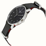 Buy Shop Tissot Everytime Medium Black Dial Black NATO Strap Watch For Men - T109.410.17.077.00 USA Online
