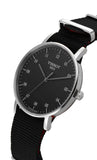 Buy Shop Tissot Everytime Medium Black Dial Black NATO Strap Watch For Men - T109.410.17.077.00 USA Online