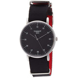 Buy Shop Tissot Everytime Medium Black Dial Black NATO Strap Watch For Men - T109.410.17.077.00 USA Online