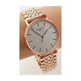 Buy Shop Tissot Everytime Medium White Dial Rose Gold Mesh Bracelet Watch For Men - T109.410.33.031.00 USA Online