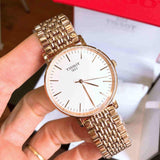 Buy Shop Tissot Everytime Medium White Dial Rose Gold Mesh Bracelet Watch For Men - T109.410.33.031.00 USA Online