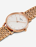 Buy Shop Tissot Everytime Medium White Dial Rose Gold Mesh Bracelet Watch For Men - T109.410.33.031.00 USA Online