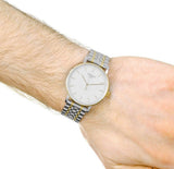 Buy Shop Tissot Everytime Medium White Dial Two Tone Mesh Bracelet Watch For Men - T109.410.22.031.00 USA Online