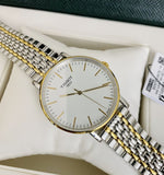 Buy Shop Tissot Everytime Medium White Dial Two Tone Mesh Bracelet Watch For Men - T109.410.22.031.00 USA Online