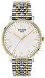 Buy Shop Tissot Everytime Medium White Dial Two Tone Mesh Bracelet Watch For Men - T109.410.22.031.00 USA Online